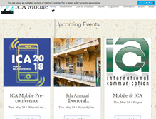 Tablet Screenshot of icamobile.org